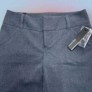 DAISY FUENTES Women’s 6 Gray Straight Leg Dress Pant
